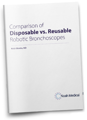 Comparison of Disposable vs. Reusable Robotic Bronchoscopes